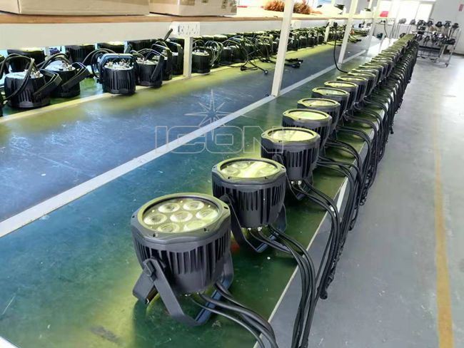 OEM Bulk Lòd IP65 dirije PAR ki enpèmeyab 7x10w 4in1good Founisè